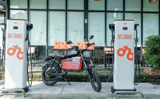 Dat Bike ra mắt trạm sạc siêu nhanh Dat Charge