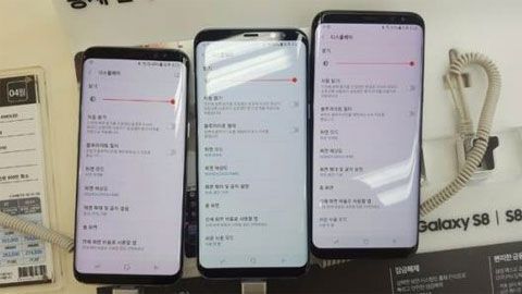 Samsung tung bán vá lỗi màn hình ám đỏ trên Galaxy S8 trong tuần tới