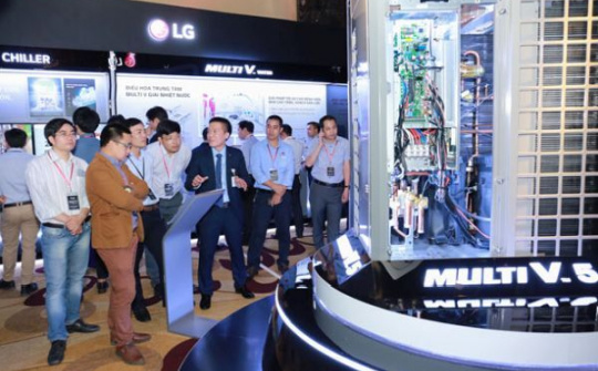 LG ra mắt sản phẩm điều hòa trung tâm Multi V 5 tại Việt Nam