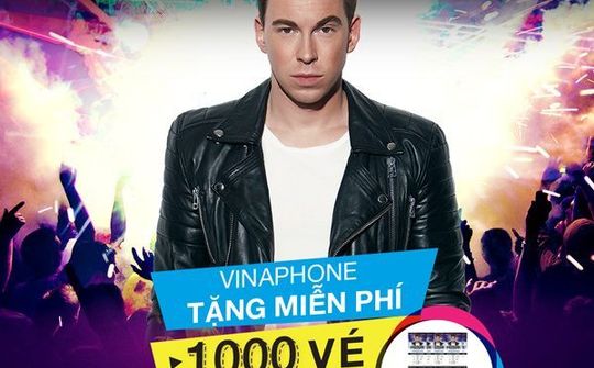 "Bật mí" cách kiếm vé show Hardwell miễn phí