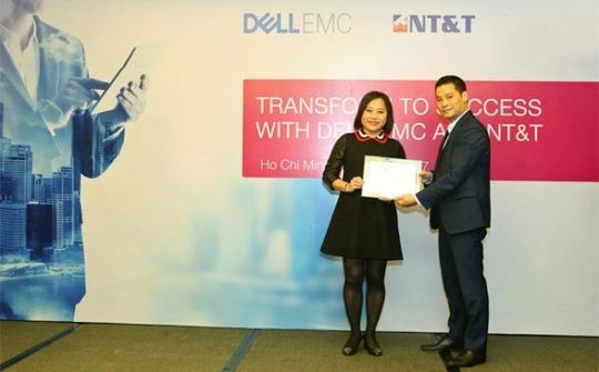 NT&T chính thức là nhà phân phối của DellEMC tại Việt Nam