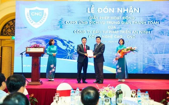 CNC nhận Giấy phép Dịch vụ Trung gian thanh toán PAY365