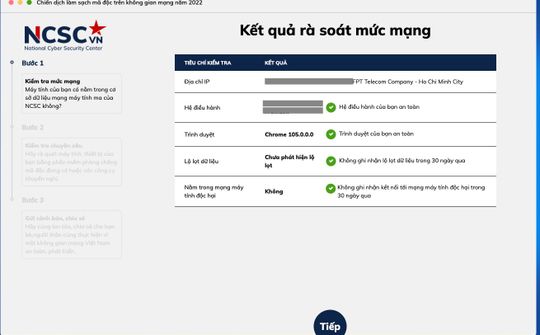 NCSC ra mắt công cụ giúp làm sạch mã độc trên không gian mạng