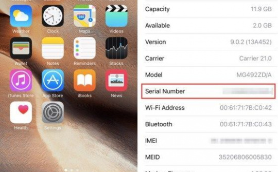 Người dùng nên cẩn trọng khi chia sẻ Serial Number, IMEI