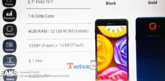 Galaxy J7 Max: Smartphone đầu tiên được Samsung trang bị chip MediaTek