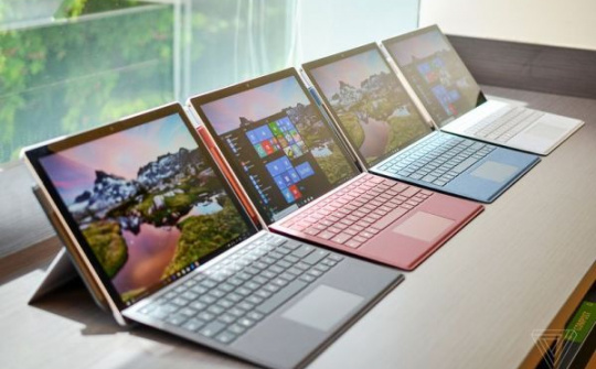 Surface Pro (2017) cho đặt hàng từ 23/5, giá khởi điểm 799 USD