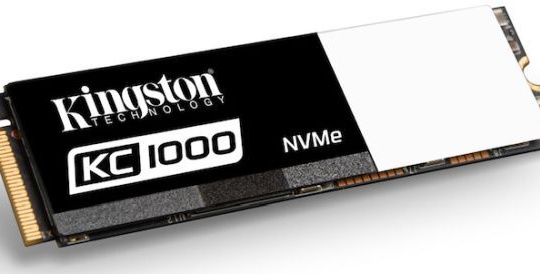 Kingston vừa ra mắt ổ SSD KC1000 NVMe PCIe tốc độ "siêu nhanh"