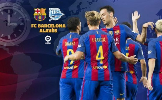 Trực tiếp Barca vs Alaves (Chung kết Copa del Rey 2016/2017)