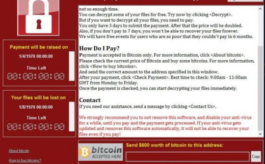 Mã độc tống tiền ransomware đã tăng gấp 8 lần trong năm 2016