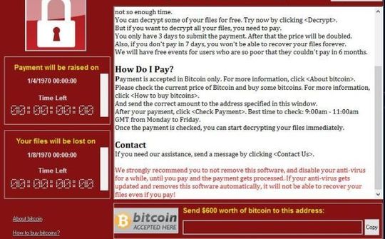Mã độc tống tiền ransomware đã tăng gấp 8 lần trong năm 2016