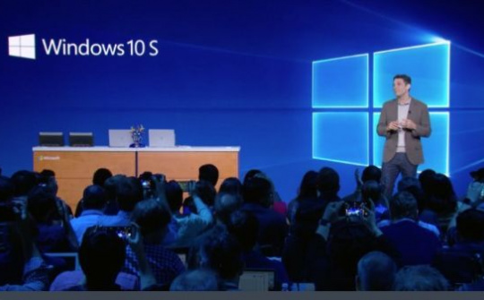 Microsoft ra mắt Windows 10 S dành cho máy tính giá rẻ