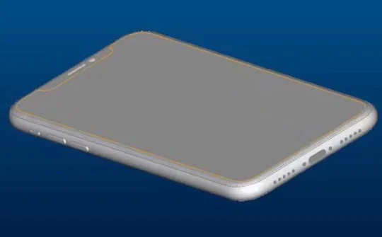 Bản vẽ CAD mới nhất của của iPhone 8 được chia sẻ trên Twitter