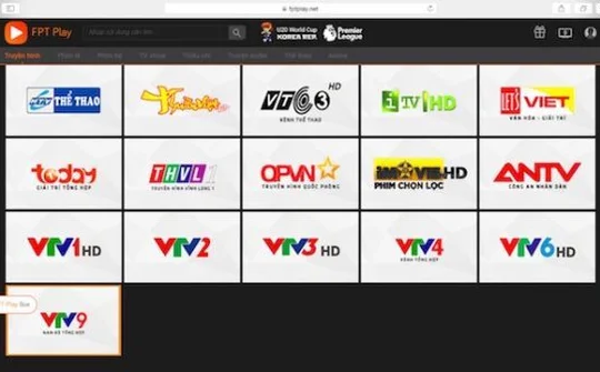 ClipTV và FPT Play ngừng phát một số kênh truyền hình VTV