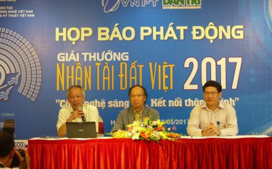 Nhân tài Đất Việt 2017: Khuyến khích công nghệ sáng tạo, bắt nhịp cách mạng công nghiệp 4.0