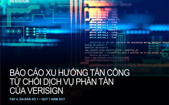 Q1 2017: Tấn công DDoS giảm về số vụ, tăng về quy mô