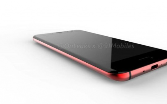 HTC U11 lộ diện bóng bẩy trong "trang phục" đỏ chói