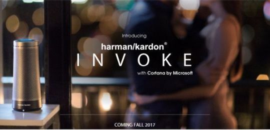 Loa thông minh Harman Kardon Invoke tích hợp Cortana có giá 179,99 USD