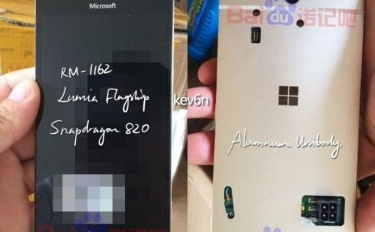 Rò rỉ ảnh thực tế smartphone Lumia 960