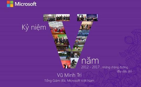 Microsoft Việt Nam 2012 – 2017 và những dấu ấn
