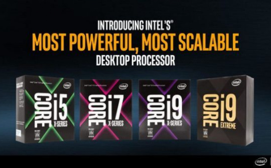 Intel công bố thời điểm phát hành mẫu chip Intel Core i9