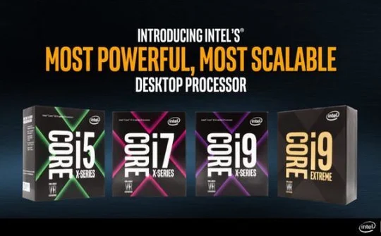 Intel công bố thời điểm phát hành mẫu chip Intel Core i9