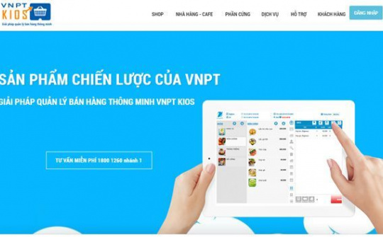 VNPT ra mắt dịch vụ quản lý bán hàng VNPTKIOS