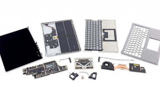 iFixit: Khả năng sửa chữa Surface Laptop gần như là con số 0