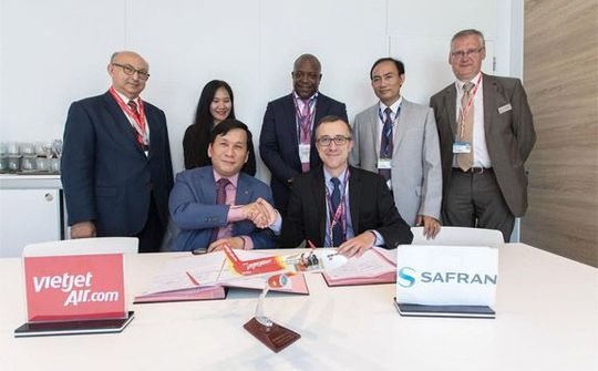 Vietjet và Safran ký hợp đồng giải pháp nhiên liệu SFCO2