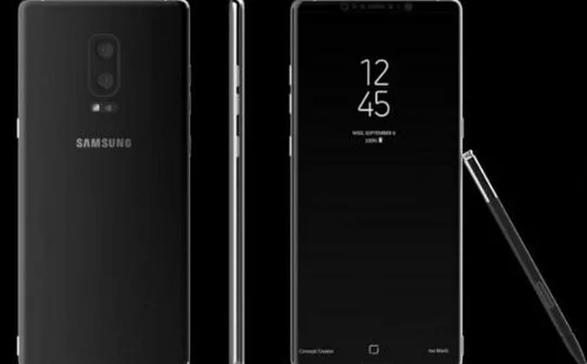 Galaxy Note 8 sẽ có màn hình Infinity Display và chạy Android 7.1.1 Nougat