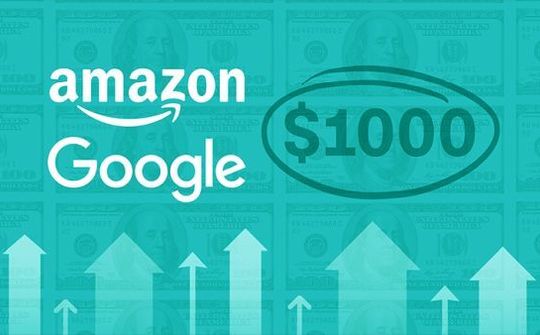 Cổ phiếu Alphabet, công ty mẹ của Google vượt mốc 1.000 USD