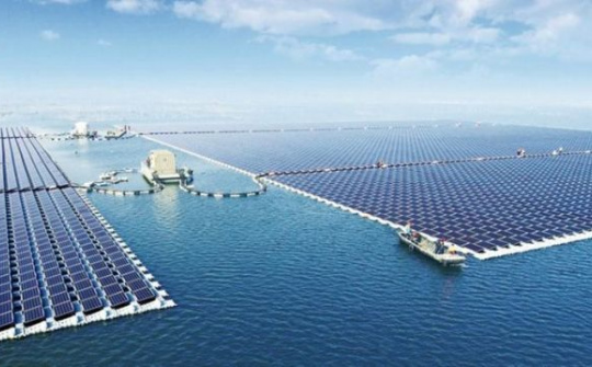 Trung Quốc đầu tư xây dựng trang trại năng lượng mặt trời nổi lớn nhất thế giới