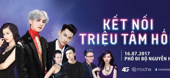 Đại nhạc hội Viettel 2017 sẽ có Sơn Tùng M-TP, Đông Nhi