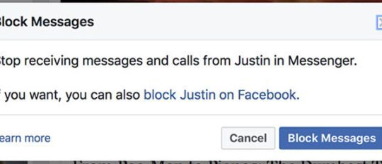 [Thủ thuật] Chặn tin nhắn trên Facebook Messenger