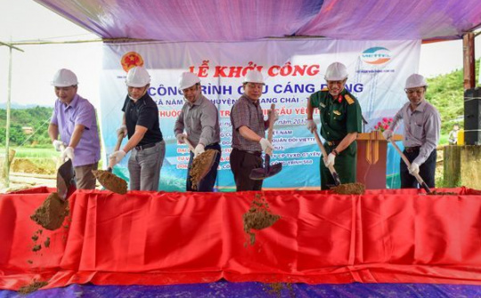 Viettel dành 62 tỷ đồng xây cầu dân sinh cho 6 huyện nghèo