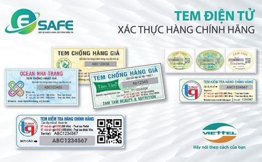 Viettel công bố tem điện tử Esafe xác thực xuất xứ sản phẩm