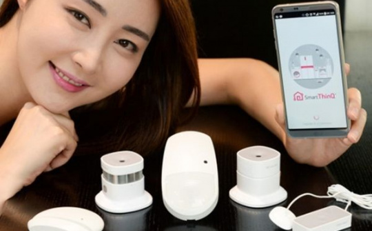 LG giới thiệu 5 bộ cảm biến IoT sử dụng tại nhà