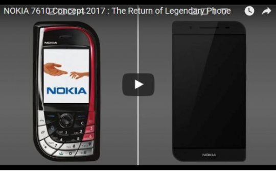 [Video] Concept "cực chất" của Nokia 7610 (2017)
