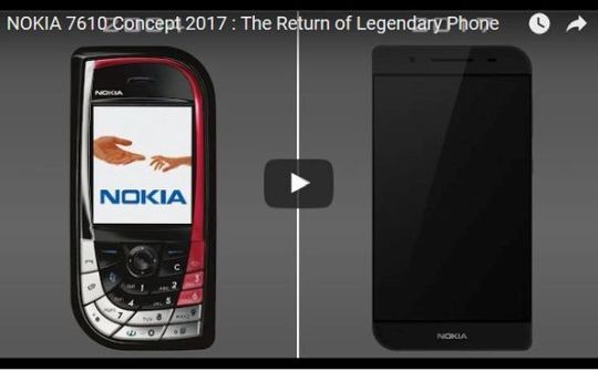 [Video] Concept "cực chất" của Nokia 7610 (2017)