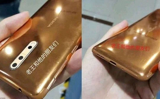 Xuất hiện Nokia 8 phiên bản vàng đồng
