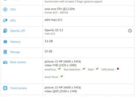Galaxy A7 2018 sẽ được trang bị RAM 4GB và được cài đặt sẵn Android 7.1.1