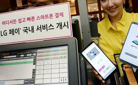 LG Pay sẽ được phổ biến hơn trong thời gian tới