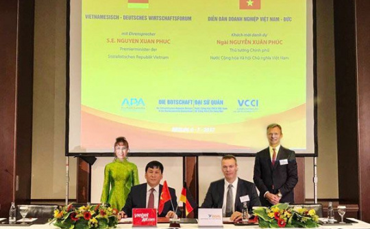 Vietjet ký thoả thuận tài chính máy bay với GOAL của Đức