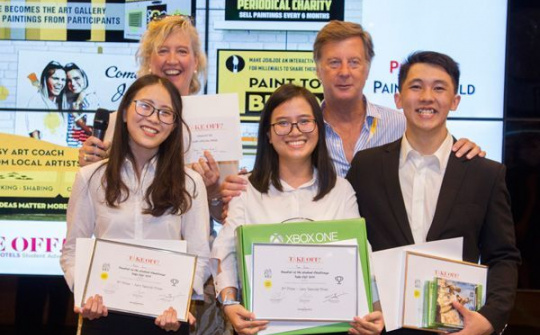 Sinh viên Việt Nam giành giải Nhì Accor Take Off! 2017