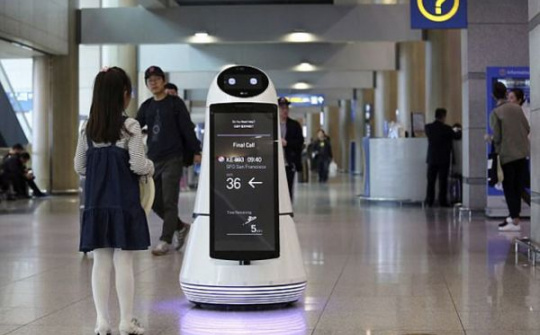 Sân bay Incheon dùng Robot để phục vụ du khách