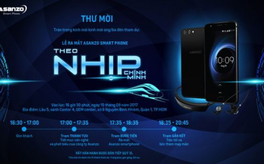 Asanzo chuẩn bị gia nhập cuộc chơi di động Việt