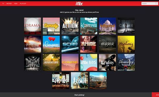 iflix tập trung nâng cao trải nghiệm cá nhân hóa của mỗi người dùng