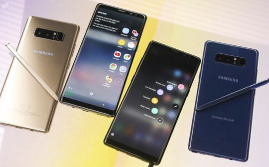 Samsung chính thức ra mắt Galaxy Note 8