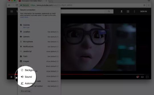 Chrome sẽ có tùy chọn cho người dùng tắt âm thanh vĩnh viễn