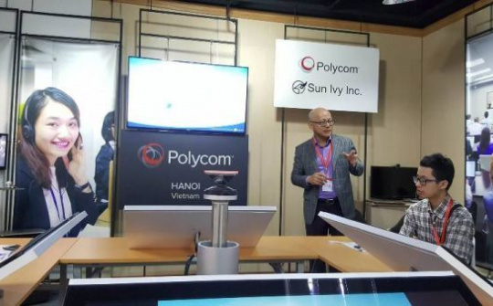 VNPT và Polycom ra mắt dịch vụ hội nghị truyền hình đám mây (VNPT Meeting)