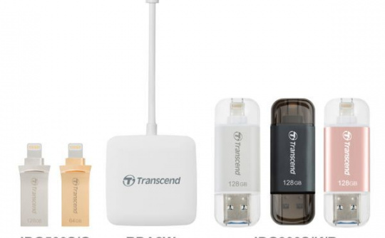 Transcend giới thiệu giải pháp lưu trữ mới cho thiết bị iOS
